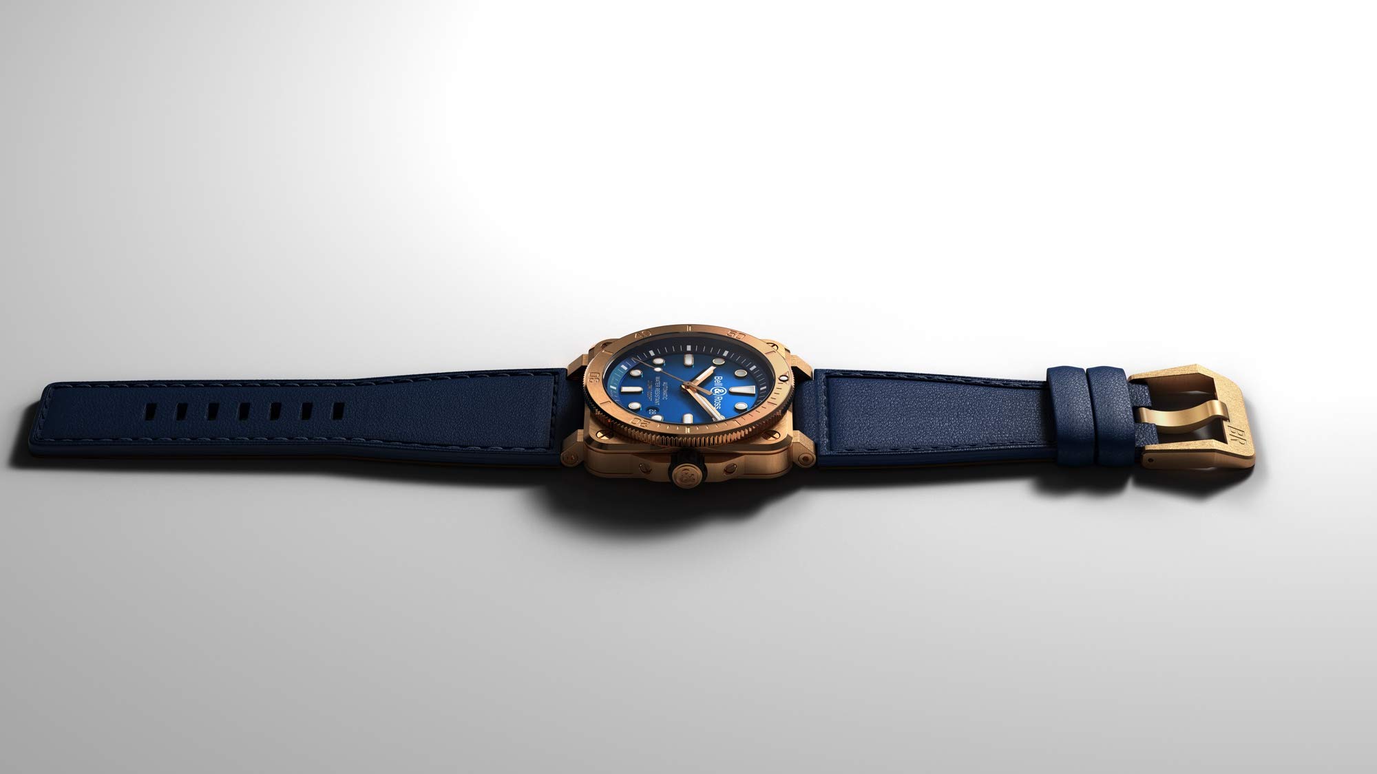 Bell & Ross BR 03-92 Diver Bronze Navy Blue Limited Edition of 250 Pieces to Americas