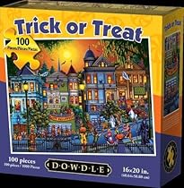 Dowdle Folk Art Trick or Treat Puzzle, 500 Pieces