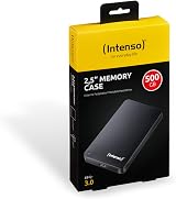 Intenso 6021530 500GB External Hard Drive USB 3.0 2.5 Inch Black 5400rpm view 4
