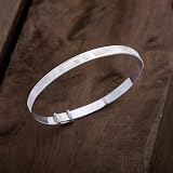 Aeon Expanding Baby Bangle 925 Sterling Silver 0-5 Years Gift Box Polishing view 3