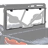 StarknightMT Ranger 1000 Rear Windshield, Clear Back Window Rear Window Compatible With 2017-2026 Polaris Ranger 1000/XP 1000 / Crew 2013-2019 Polaris Ranger XP 900/ Crew Heavy Duty PC