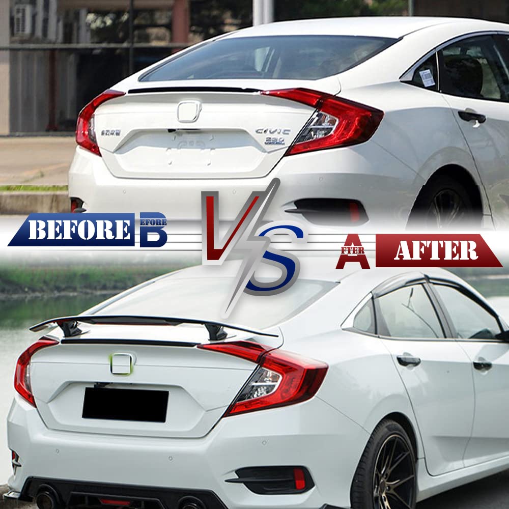 Mua 46.7Inch Universal Rear Spoiler, GT Style ABS Racing Spoiler Wing ...