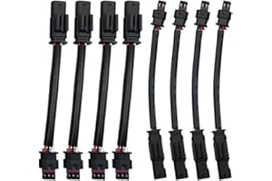 GENERIC Aokus 8pcs 3PIN & 2PIN Compatible with Mercedes Benz 4.7L 2011-2020 Camshaft Adjuster Magnet Cam Position Connector Harness Extension M278 Cam A276 156 07 90 A276 905 10 00