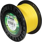 POWER PRO Hi Viz Yellow 10lb Test 1500yd Spool #2100101500Y, Multicolor