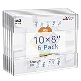 Niubee 8x10 inch Wall Mount Acrylic Sign Holder