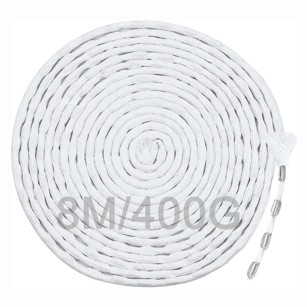 Youery Lead Tape for Curtains, 5 m Heavy Lead Chain Curtain Weight, Curtain Lead Tape, Smooth Hanging, Perfect Folds, Cuttable Lead Tape for Curtains, Curtains, Fabrics, Mosquito Net (50 g/m)