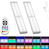 Under Cabinet Lights Wireless, 58-Led Rechargeable