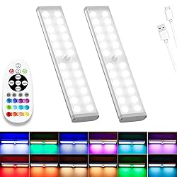 Under Cabinet Lights Wireless, 58-Led Rechargeable