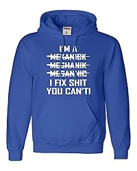 Go All Out Small Royal Mens I'm A Mechanic But I Ca