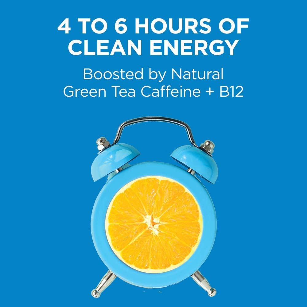 Pureboost Clean Energy Drink Mix + Immune System Support. Sugar-Free Energy with B12, Multivitamins, Antioxidants, Electrolytes (Combo Pack, 30 Stick Packs): Health & Personal Care