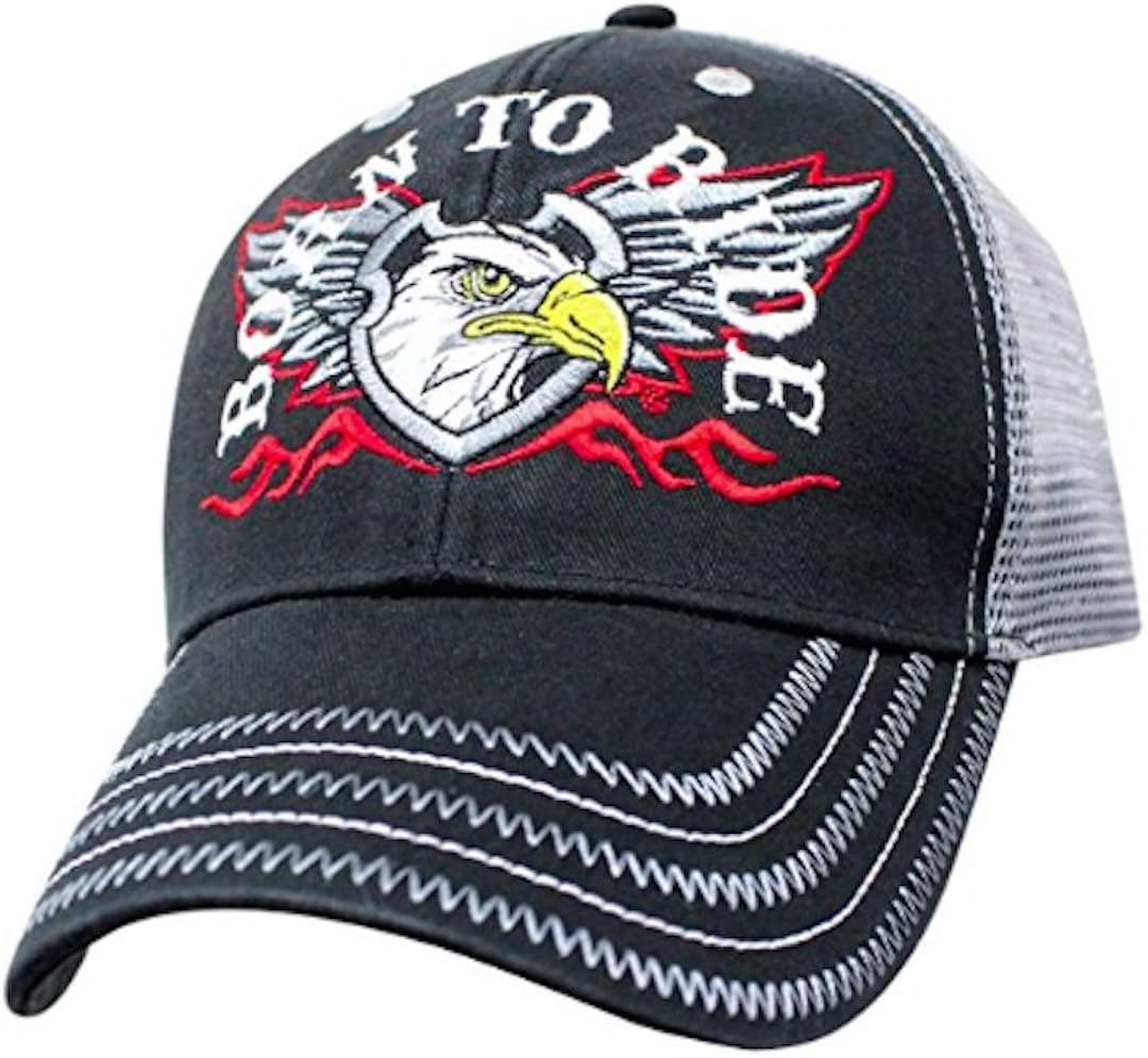biker trucker hats