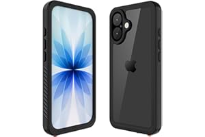 Lanenas for iPhone 17 Case, iPhone 17 Waterproof Case with Built-in Screen Protector, Full Body Dustproof Shockproof Heavy Du