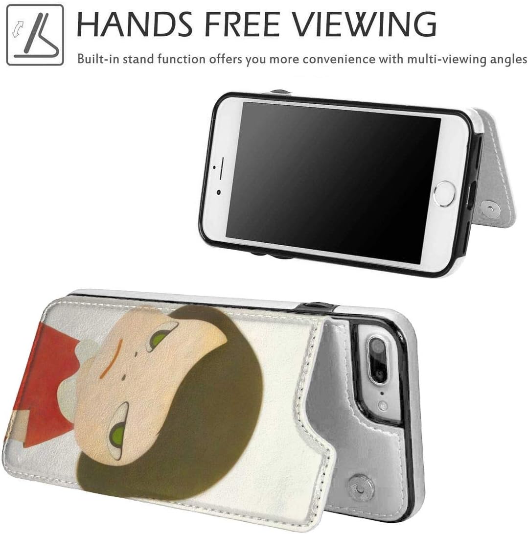 Amazon 奈良美智 Iphone7ケース Iphone 8 手帳型 スマホケース Puレザー マグネット カードポケット付き ケース 財布型 家電 カメラ オンライン通販