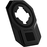 Rokform Universal Adapter, Magnetic + RokLock (Black) | Stick to Phones, Cases, or Flat Surfaces, Compatible with Rokform RokLock Twist Lock Mounts and Accessories, Adhesive