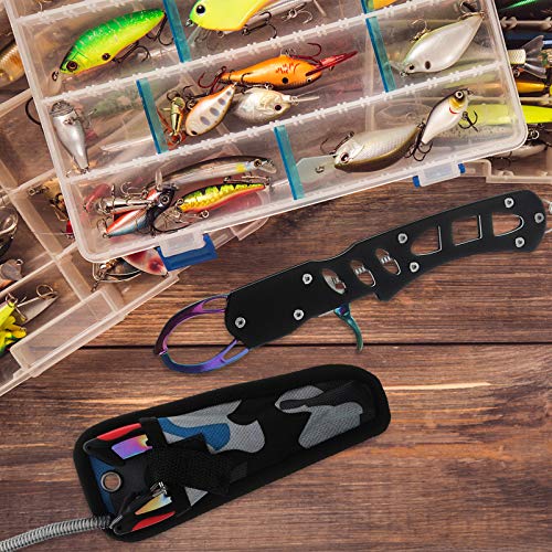 BESPORTBLE Angelzange Edelstahl Split Ringzange Hakenentferner Salzwasserfischzange Fischklemme mit Rutschfestem Griff… – Bild 4