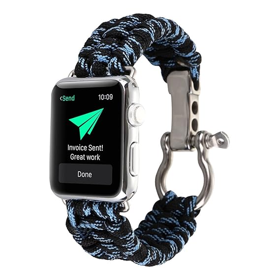 Amazon.com: PINHEN for Apple Watch Series 4 Band ...