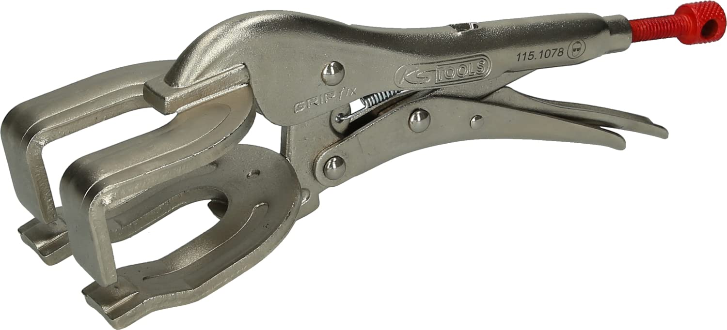 KS Tools 220mm Welding Self Grip Plier