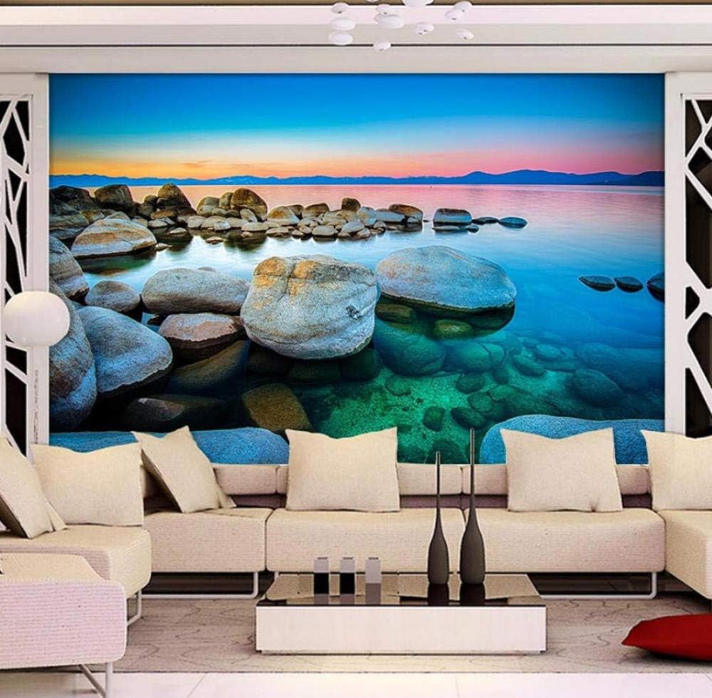 Amazon Wkxzz カスタム壁画壁紙海辺海水石風景リビングルームのソファの背景壁紙寝室 400x280cm 壁紙 Amazon Wkxzz カスタム壁画壁紙海辺海水石風景リビングルームのソファの背景壁紙寝室 400x280cm 壁紙