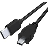USB C to UC-E6 Photo Transfer Cable Cord for Nikon D7200 D7100 D5500 D5300 D5200 D5100 D3300 D3200 AW100, for Nikon Coolpix S S6600 S6300 Cameras for PC, iPhone 15, Android, MacBook with USB-C (1 FT)