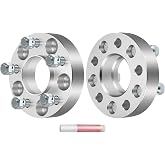 ECCPP 1.25" Wheel Spacers Hubcentric 5x4.5 to 5x4.5 5 Lug Fits for 2007-2011 for Ford Edge| 1991-2010 for Ford Explorer| 1967-2014 for Ford Mustang| 1981-2011 for Ford Ranger-2PCS