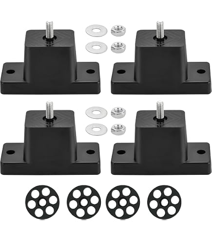 Amazon.com: Jinlanonly M8 Rubber+metal Anti-Vibration Turret