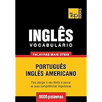Vocabulário Português-Inglês americano - 9000 palavras mais úteis (Portuguese Edition) book cover