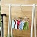 Ecolife Laundry Clothesline Hanging Rack for Drying Clothing Set of 20 Stainless Steel Clothespins Round