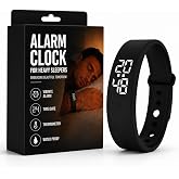 Vibrating Alarm Wristband Clock Watch for Heavy Sleepers