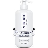 Routine Wellness Anti-Thinning Deep Conditioner for Thinning Hair - DHT Blocker for Hair Loss in Men & Women - Promotes Healthy Hair - Unscented 14oz