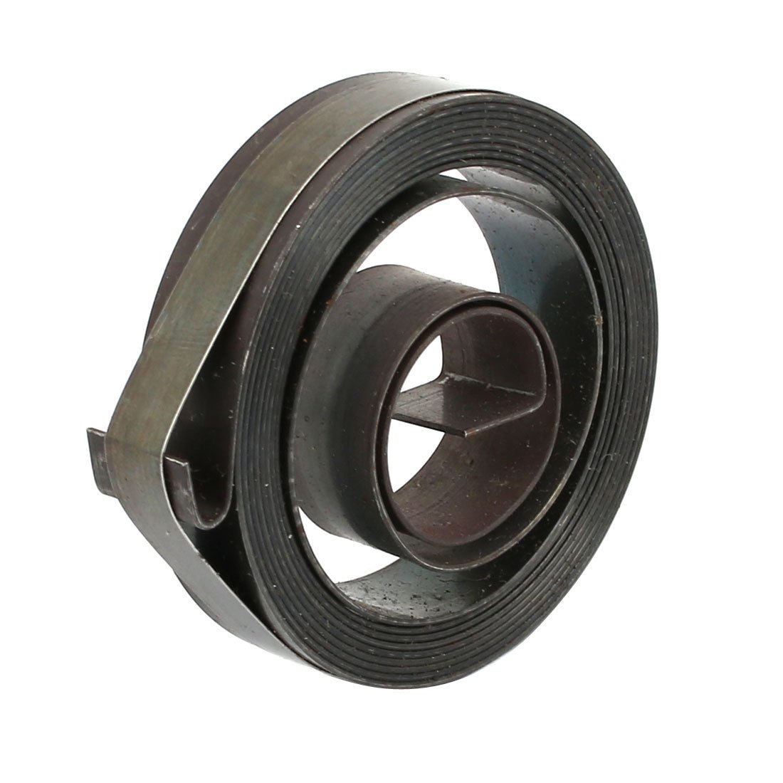 Sourcingmap 12mm Width 52mm Dia Two Hooks Drill Press Quill Feed Return Coil Spring Assembly Gray