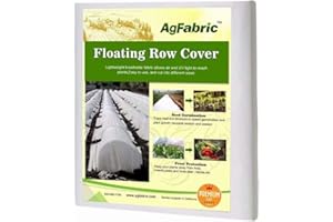Agfabric Plant Covers Freeze Protection 10'x100' 0.55oz Frost Blankets for Plants Plant Frost Protection Covers Garden Winter Frost Pests Protection,White