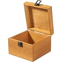WOOD BOX♥！ SHELF BOX！ Amazon.com: Useekoo Vintage Wooden Storage Box Container