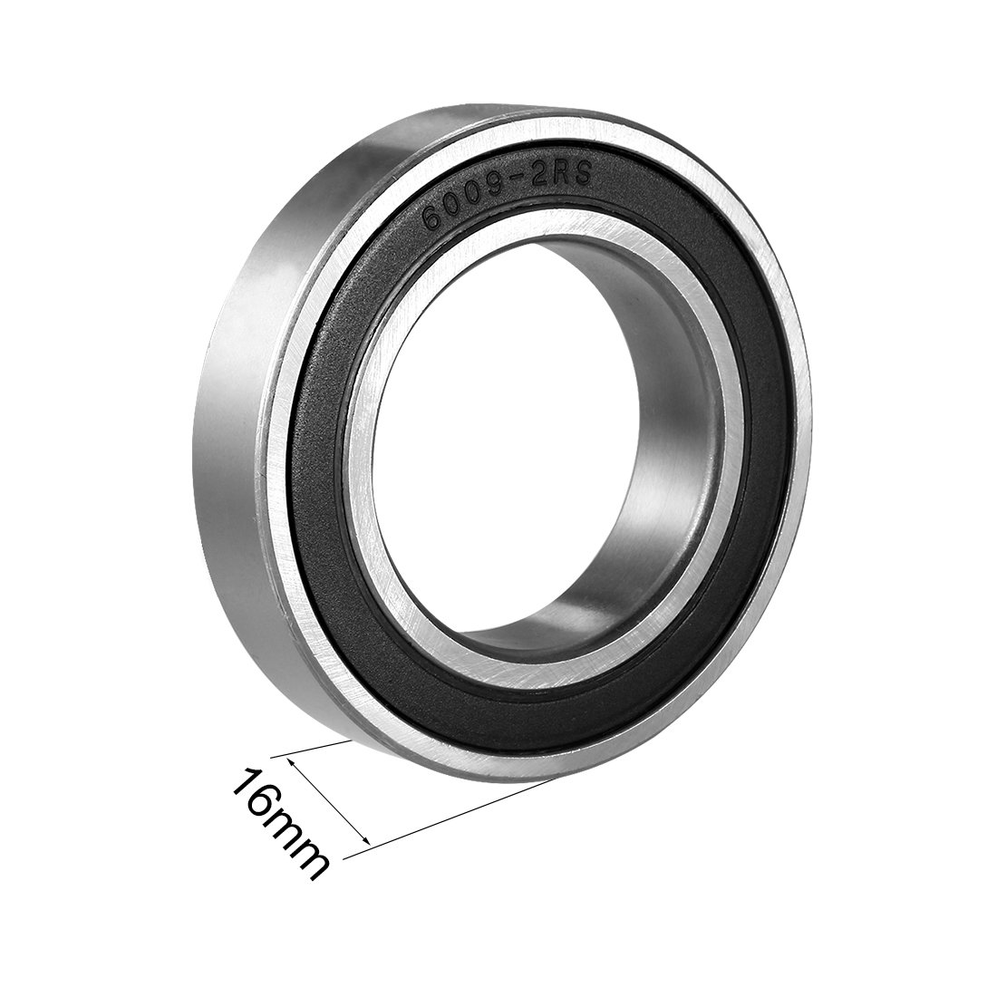 Pack of 1 uxcell 6003RS Deep Groove Ball Bearing Single Sealed 160103