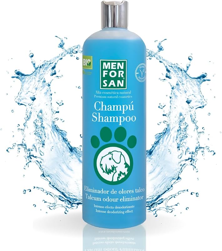 Odour Eliminating Shampoo per Cani, 1L, Elimina i Cattivi Odori dal Pelo