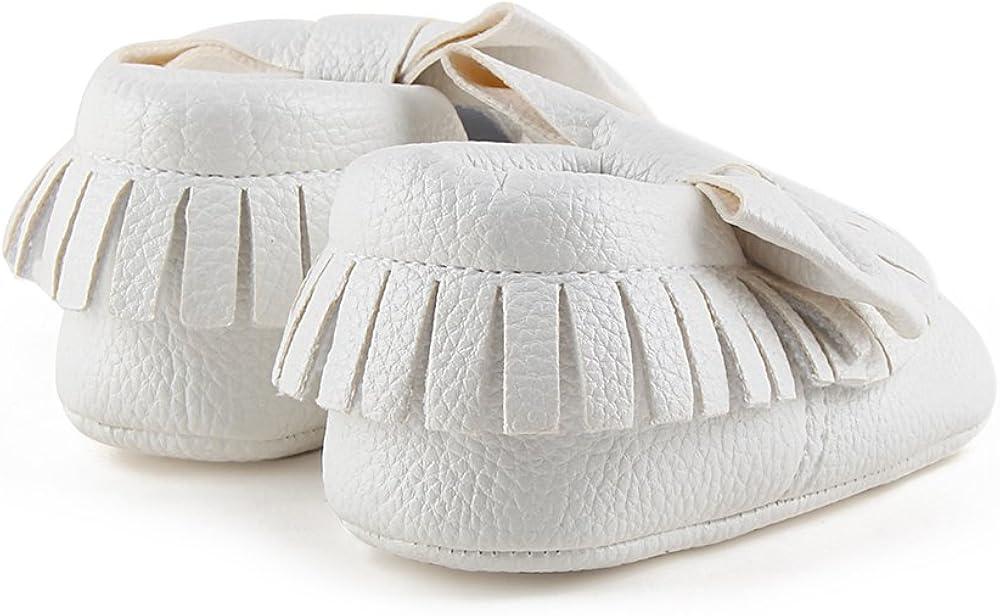  | Delebao Infant Toddler Baby Soft Sole Tassel Bowknot Moccasinss Crib Shoes | Slippers