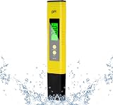 Flintronic Digital pH Tester 0.01 pH High Accuracy Water Tester Yellow view 1