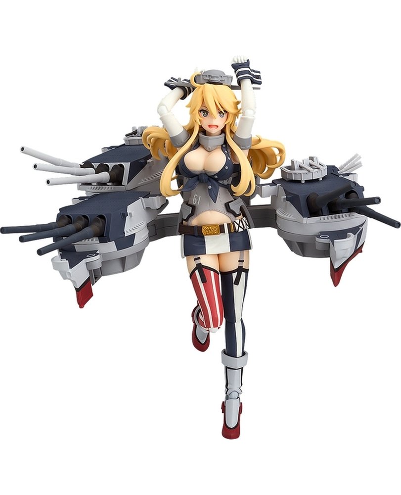艦これ 艦隊これくしょん マックスファクトリー Figma B01nalrzz8 目閉じ笑顔 1点付属 Iowa アイオワ 特典セット アニメ萌えグッズ ブランドのギフト Afsi Co Za