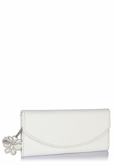 Butterflies Womens Wallet (Off White) (BNS 2320 OWH)