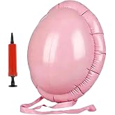 Inflatable Fake Belly Costume, Pregnancy Fat Suit Women Men with Pump | Halloween Christmas Costume | Santa Claus Stomach Prop | Grinch Villain Mad Scientist Cosplay | Pregnancy Beer Belly