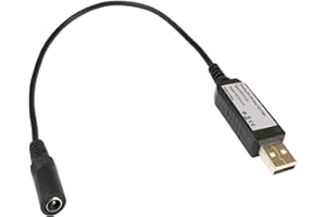 Smarkey Heated Jacket Adapter Charger USB Plug Cable for Milwaukee, Revean, Snap-on, Metabo, Craftsman, AEG, Makita (Easy for Travelling and Outdoor)