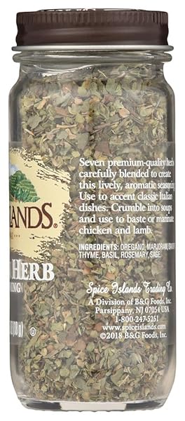 SPICE ISLANDS ITALIAN HERB SEASONING, 0.65 OUNCE