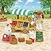 Calico Critters Fruit Wagon