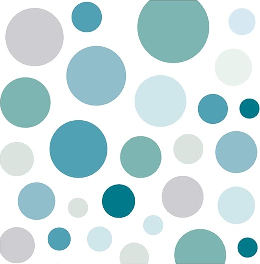 Little Deco Wandsticker 86 Punkte Kinderzimmer Junge Kreise Mint Grau Blau Viele Farben Wandtattoo Klebepunkte Wandaufkleber Dots Bunt Dl390 Amazon De Kuche Haushalt