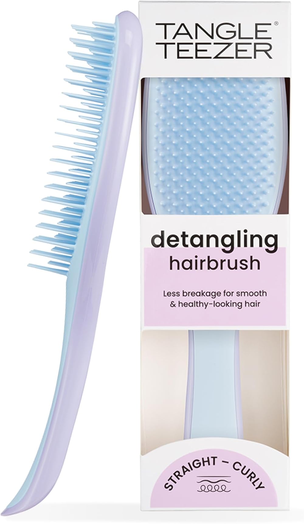 Tangle Teezer Ultimate Detangler Hairbrush Lilac Cloud Blue