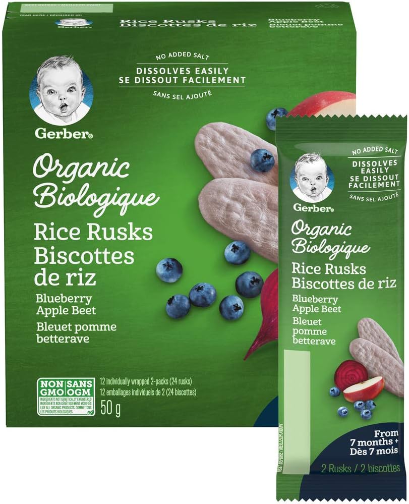 gerber organic rice