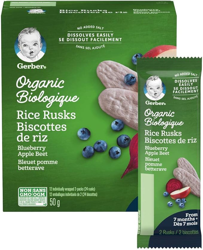 gerber rice rusks