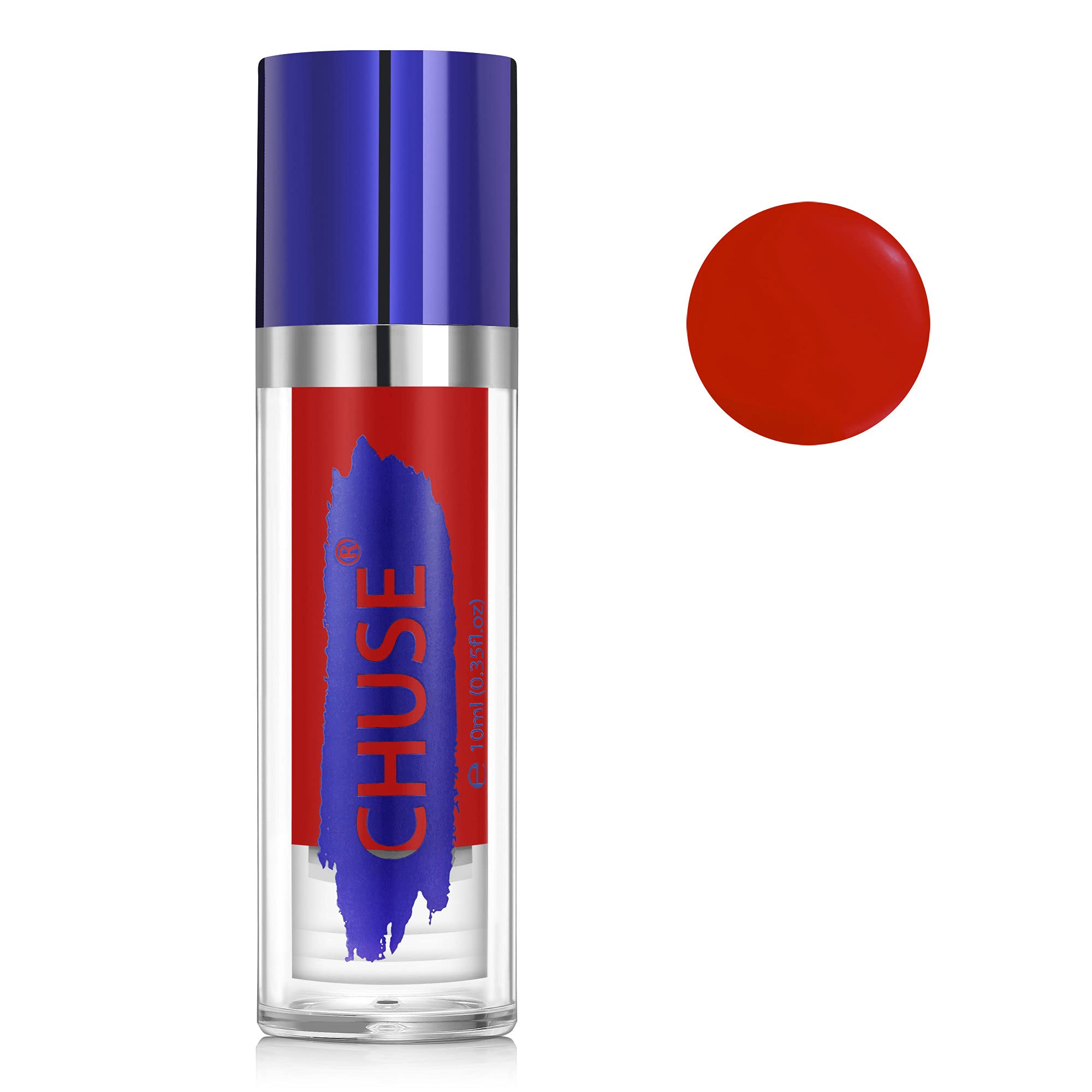 CHUSE Micro Pigment Semi Permanent Makeup Tattoo Ink Color Passed SGS DermaTest 10ml L311 (Rose Red)