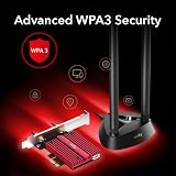 Cudy AX3000 WiFi 6 PCIe Adapter Bluetooth 5.0 Card 2402+574Mbps WPA3 Win 10 view 7
