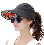 HINDAWI Sun Hat Sun Hats for Women Wide Brim UV