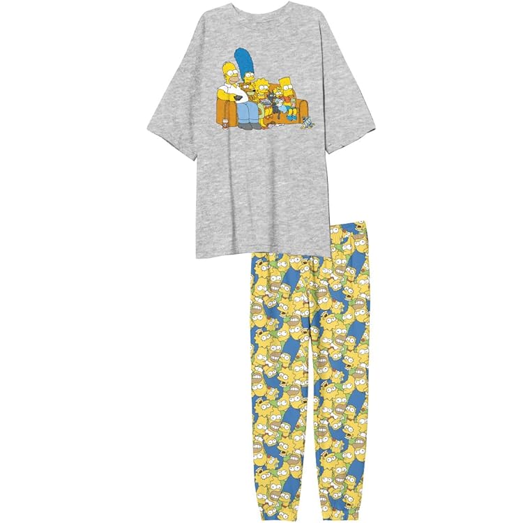 Bodega Aurrera Pijamas Simpson Para Hombre Pijama Hombre Algodon - Main Image